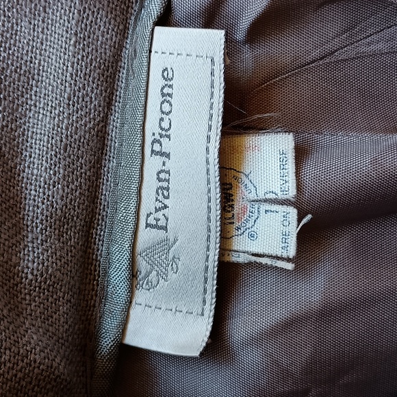 Vtg 60s Evan-Picone gray pencil skirt - Picture 5 of 5